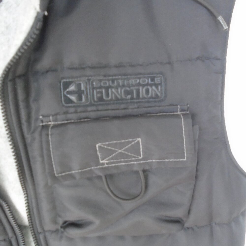 Southpole Function Blanket Lined Utility Vest Men… - image 4